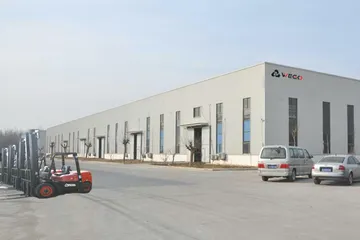 WEGO factory exterior and forklift yard
