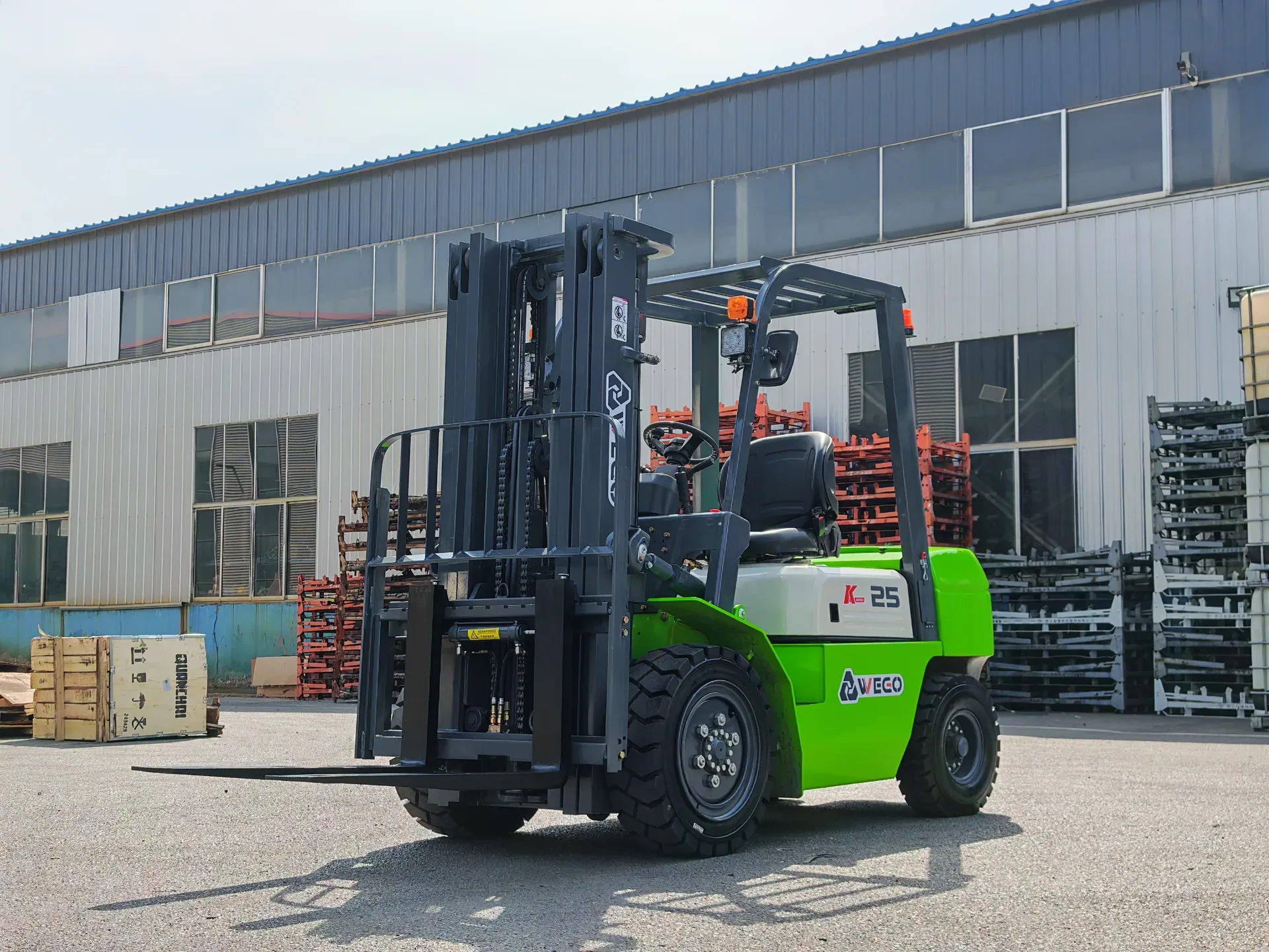 Why Choose a WEGO Lithium Electric Forklift for Indoor Warehouses